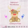 Girl Reindeer svg, Baby girl pregnant svg, baby deer svg, quote svg, dxf cut file, Christmas svg, scanncut, svg cricut, fcm file