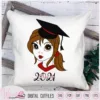 Graduation pillow