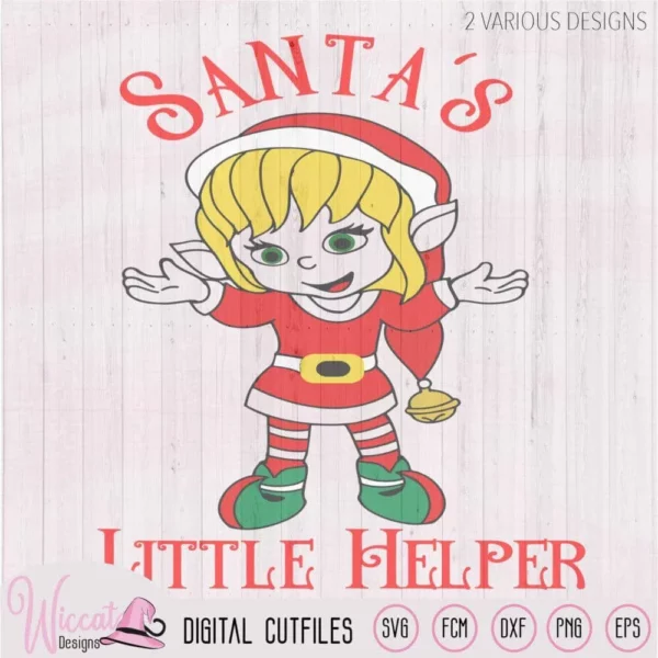 Christmas girl Elves svg, Christmas elf svg, Santa's little helper svg, Santa sack svg, kids svg, dxf cut file, scanncut, svg for cricut