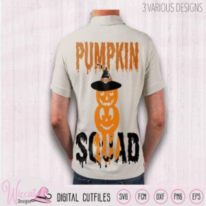Pumpkin Squad svg, Halloween team svg, men halloween svg, pumpkin stack svg, t shirt svg, dxf file, vinyl craft, boy design, funny faces