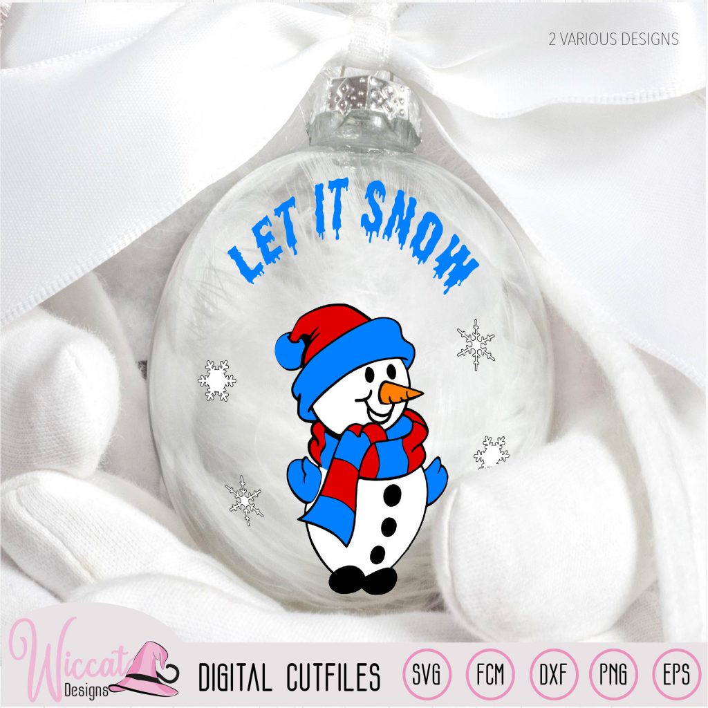 Snowman Christmas ornament design, files, christmas DIY, kids svg, cut file svg, dxf cut file, scanncut, svg for cricut, decoration svg