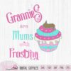 Grannie cupcake