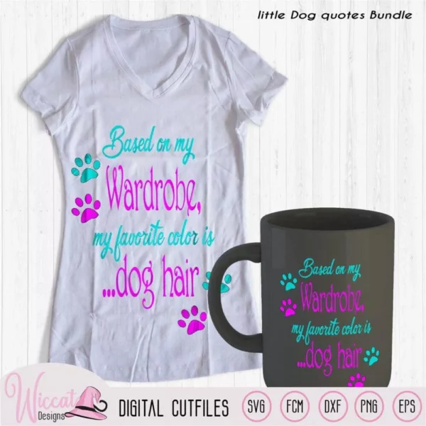 Dog owner quote bundle, run on coffee dog quote, wet kisses svg, dog paws svg, dxf files, svg for cricut, Scanncut fcm file, funny word puns