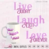 Quote live, laugh, love cut file