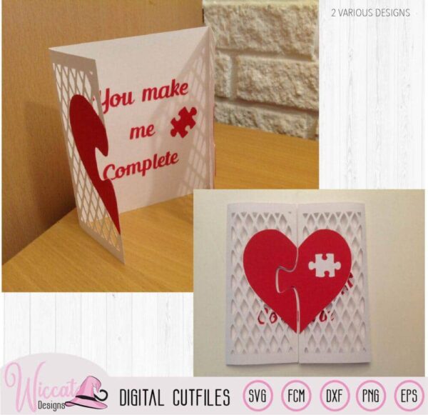 Lattice Valentine puzzle heart Card template, love quote cards, die cut, paper craft svg, Cut file, scanncut Fcm, svg for cricut, dxf, png,