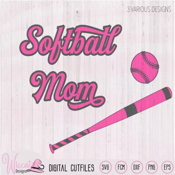 Softball mom quote svg, I run on coffee, Softball and cuss words svg,