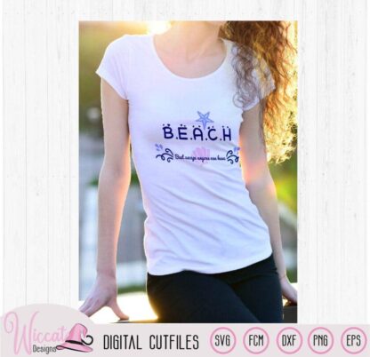 Beach Quote svg, Summer holiday, best place svg, vacation svg, Beach word art, sea shells, woman svg, Scanncut file, quote cricut svg,