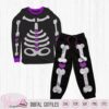 Girl skeleton with hearts, costume for girls svg, skeleton suit svg, Toddler Costume, bones outfit, cricut svg, scanncut fcm, plotter file