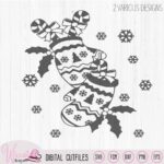 Christmas gloves, mittens with candy bars, Christmas shrouds, Christmas diy decor, scanncut fcm, Intricate christmas file, Svg cricut