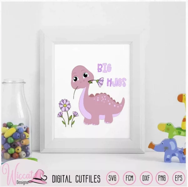 Digital cut file Little Girl baby dino, pink dinosaur svg, This digital download contains 1 zip file with - svg file - dxf file - fcm file - eps file - 2 png files 1 transparent and 1 white background I try to design the files in a way that they are easy to use. This design is only 2 layers. You can use these files in the following programs; -Scal4, -Inkscape, -Illustrator, -Sure Cuts A Lot -Canvas (online)/ / (Workspace) -Silhouette Studio, -Cricut Design space -Make The Cut and any program that can read these extensions. This Digital file is for commercial and personal use see my terms at Terms of Use  