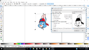 tracing in inkscape