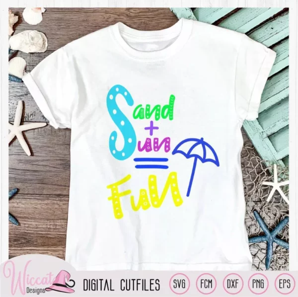 sand sun fun shirt