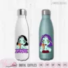 zombie girl water bottles