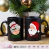 Couple mug santa and mrs claus