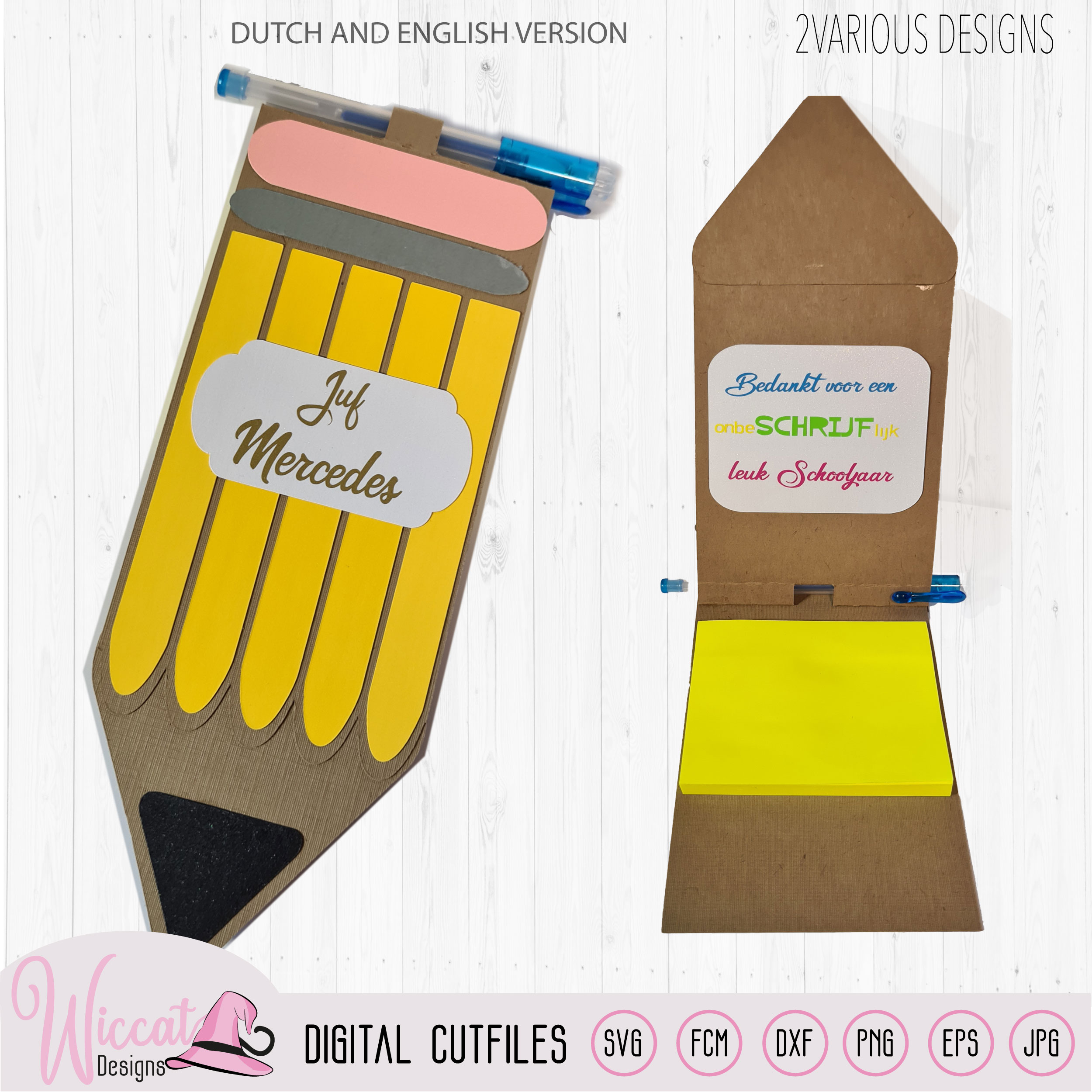 Mini Post-it notes and pencil key chain by Cask_tools, Download free STL  model