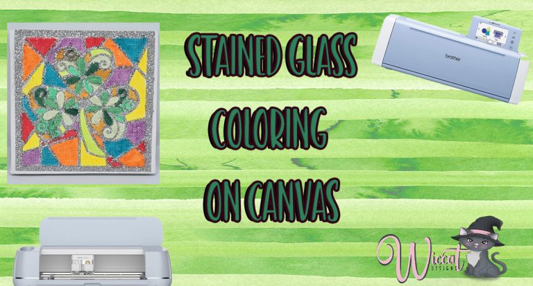 How to create your own unique stained glass style coloring canvas! 🌟 DIY Tutorial with Easy Steps and Fun Ideas! 🌈