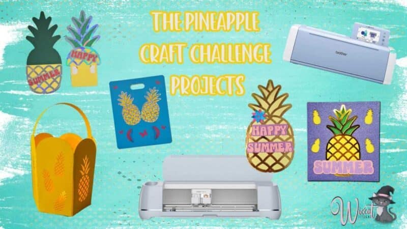 Ananas Papercraft Challenge Week: Ontdek de Magie van Papier met de Cricut en ScanNCut!